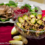 Karina’s Millet with Cranberry, Chestnuts and Brussels Sprouts Recipe