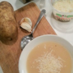 Roasted Garlic Soup Recipe