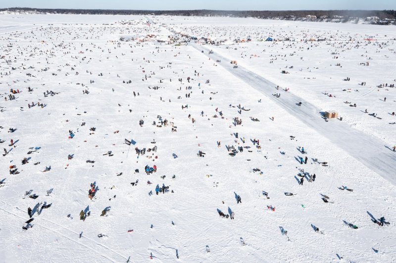 Germany - ice fishing demo